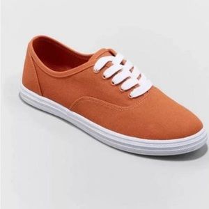 Women's Lunea Lace-Up Sneakers - Universal Thread -burnt orange - new